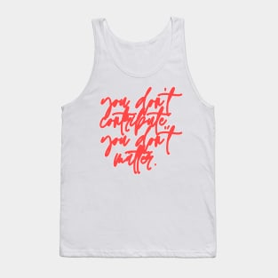 short phrase empowered Tank Top